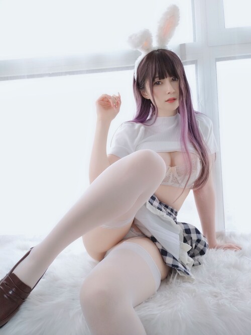 -Hoshilily-XingZhiChiChi-White-Silk-Bunny-Sexy-Girl-Anime-Cosplay---163.jpg