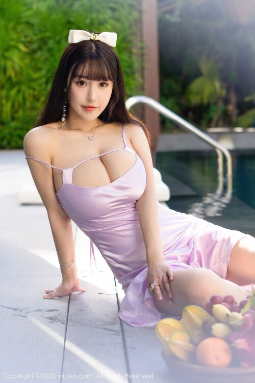 Flower-Zhu-Keer-Barbie-XIUREN-No.2353-Swimming-Pool-Dripping-Wet-Body-Series-Sexy-Asian-Girl---12.jpg